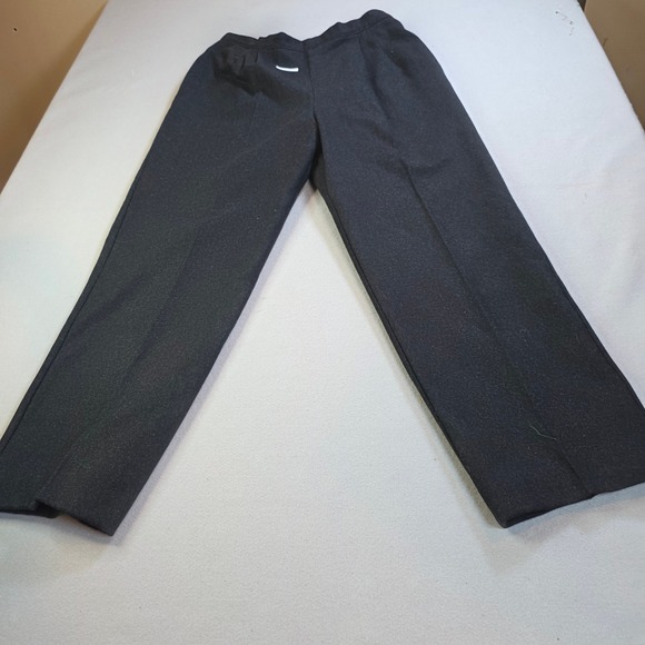 Ms. Russ Pants - Vintage Ms Russ Charcoal Gray High Waisted Trousers Made in USA Size 18W Retro